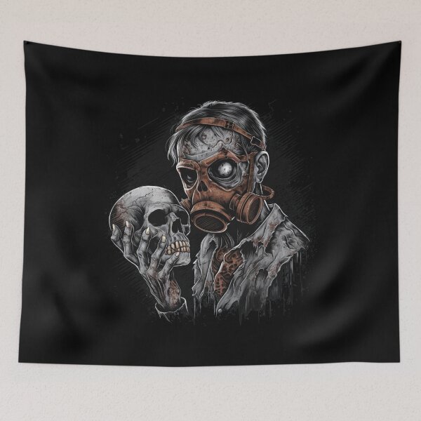 Item preview, Zombie & skull designed and sold by TomaszMaternia.