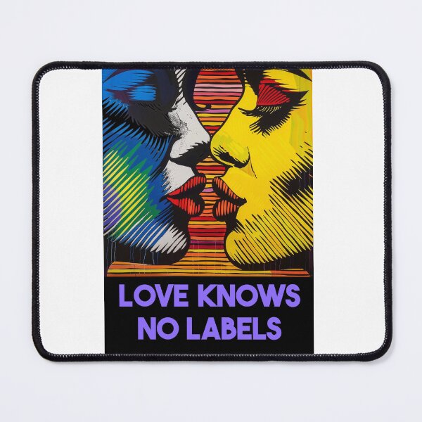 Item preview, Love Knows No Labels designed and sold by Decaf2Go.