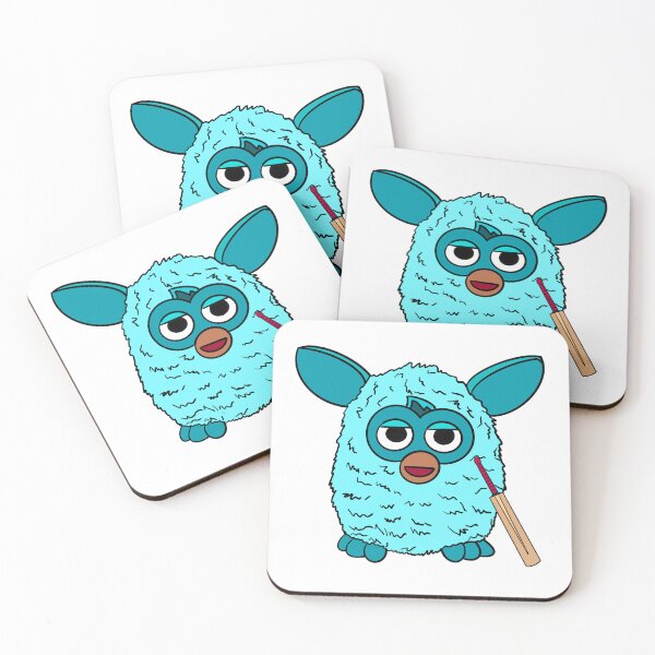 Item preview, Light Blue Cricket Player Furby designed and sold by Animals-by-JB.