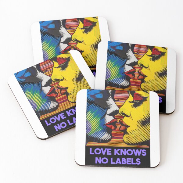 Item preview, Love Knows No Labels designed and sold by Decaf2Go.
