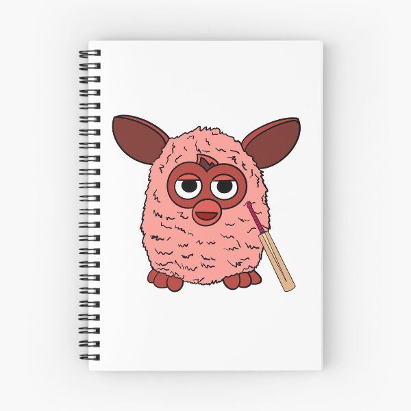 Item preview, Cherry Red Cricket Player Furby designed and sold by Animals-by-JB.