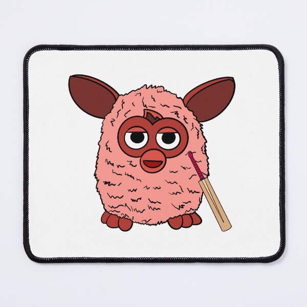 Item preview, Cherry Red Cricket Player Furby designed and sold by Animals-by-JB.