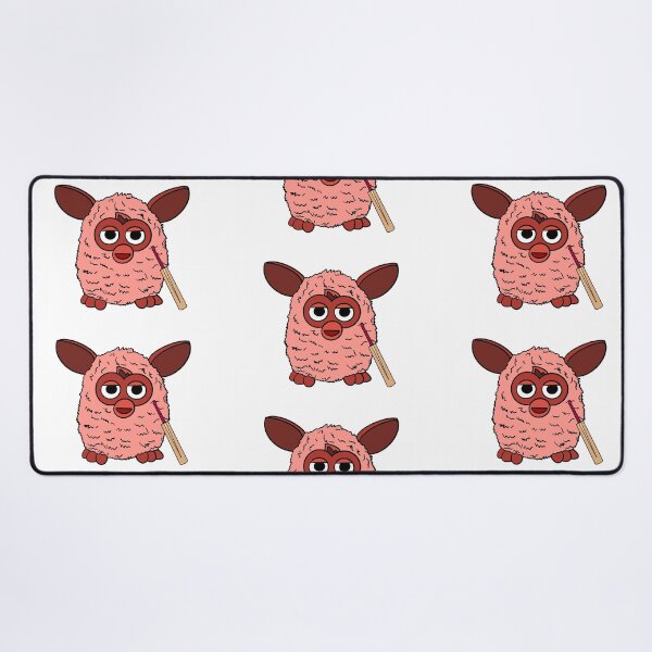 Item preview, Cherry Red Cricket Player Furby designed and sold by Animals-by-JB.