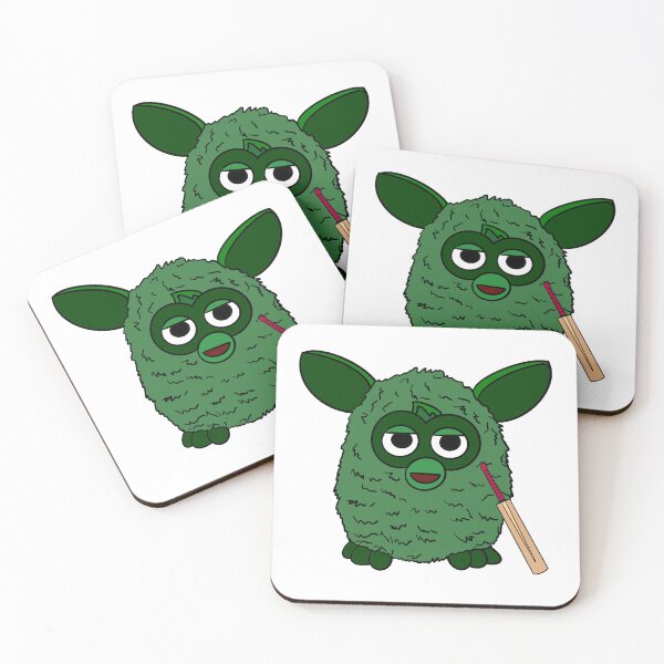 Item preview, Forest Green Cricket Player Furby designed and sold by Animals-by-JB.