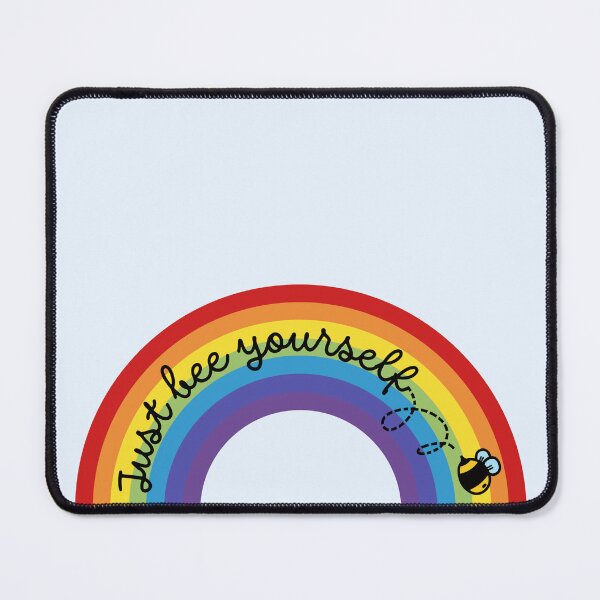 Item preview, Just Bee Yourself | Cute Bee with Colorful Rainbow designed and sold by Kimochi-Shop.
