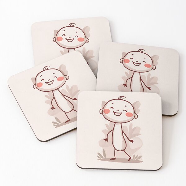 Item preview, Joyful Stick Figure - Simple and Heartwarming Illustration designed and sold by PrintableByZaah.