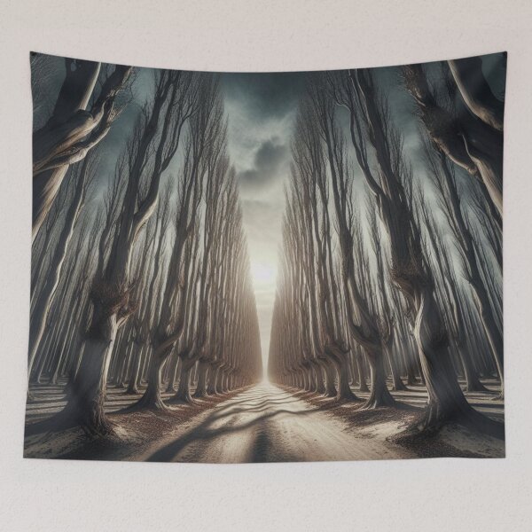 Item preview, Winter woodland path designed and sold by Donkey's Salad.