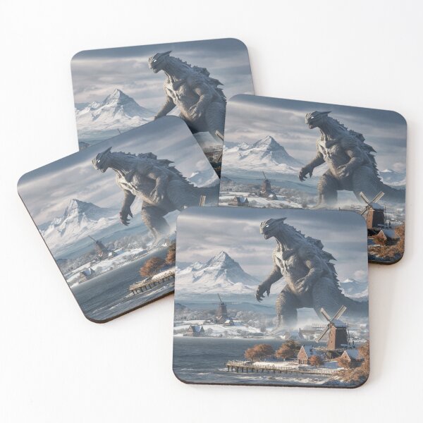 Item preview, Colossal Kaiju, Titan, rising above the sea. designed and sold by Titan33.