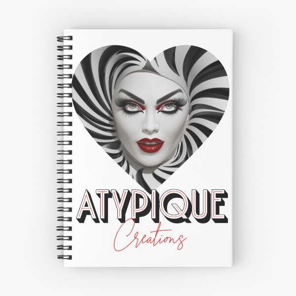 Item preview, Creaciones Atypique con rostro de mujer en un corazón. designed and sold by JonathanP514.