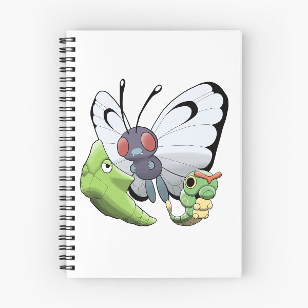 Item preview, pokemonster gen 1 0010, 0011, 0012 caterpi metopod butterfee designed and sold by Aaron Pollard.