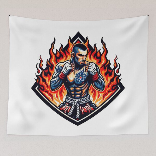Item preview, Fire in the Octagon designed and sold by Txandrosan.