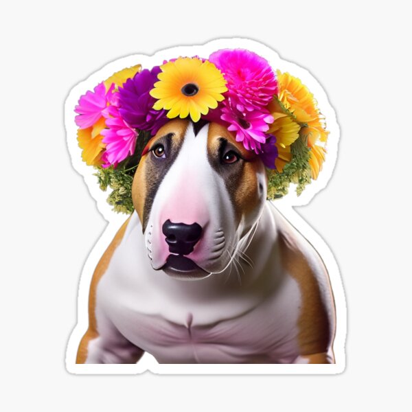 Item preview, Pretty Bull Terrier  designed and sold by SmARTNiki.