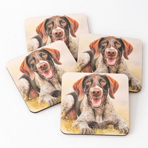 Item preview, German Shorthaired Pointer Art designed and sold by TheAnimalZ00.