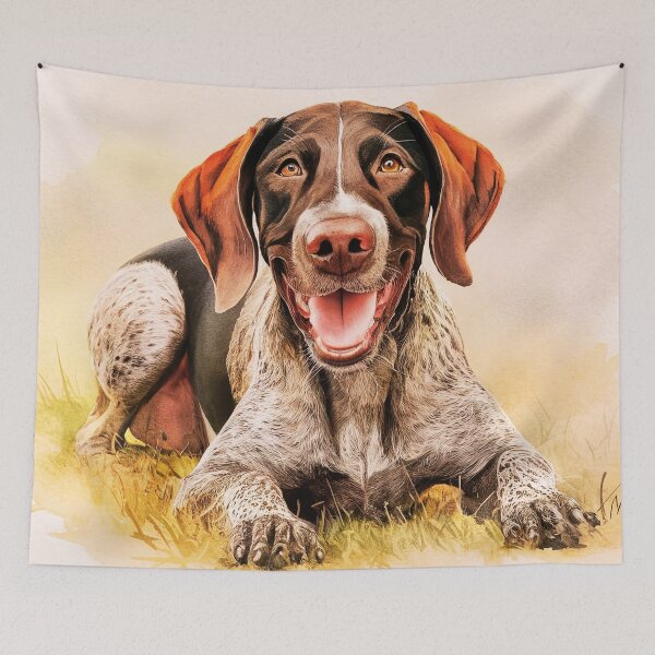 Item preview, German Shorthaired Pointer Art designed and sold by TheAnimalZ00.