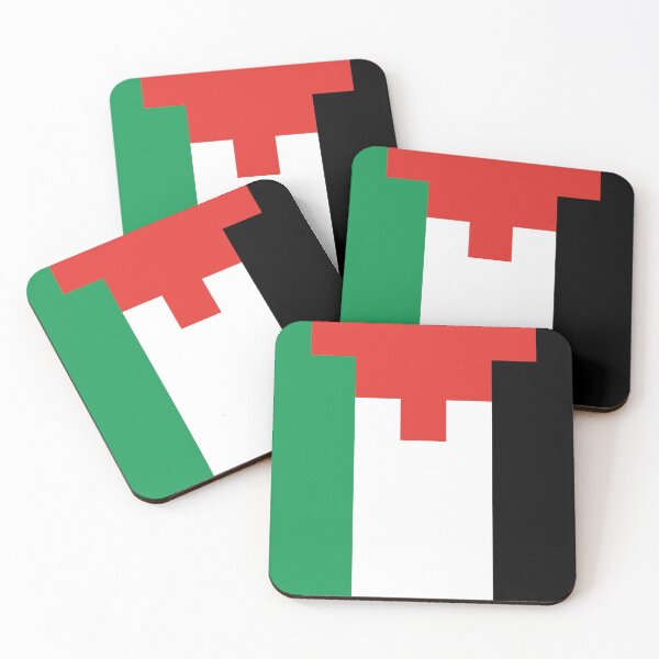 Item preview, Palestine Flag Pattern designed and sold by Sarah Cool.