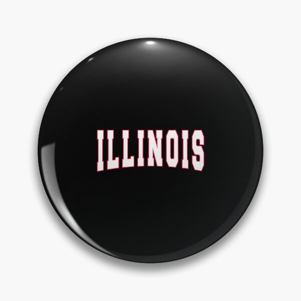 Item preview, Vintage Stencil Illinois State designed and sold by US States Merch.