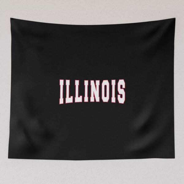 Item preview, Vintage Stencil Illinois State designed and sold by US States Merch.