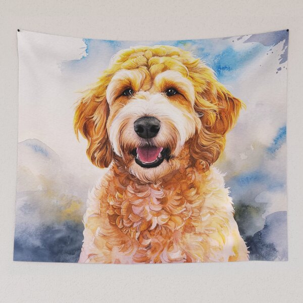 Item preview, Goldendoodle Art designed and sold by TheAnimalZ00.