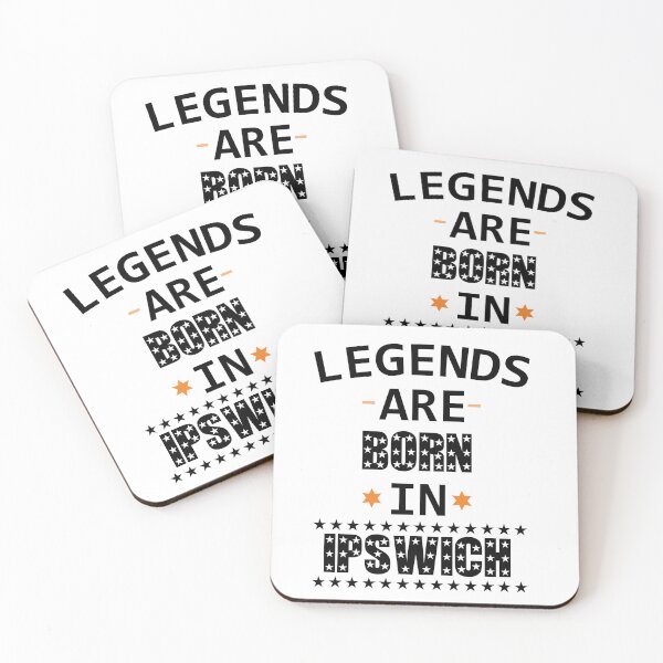 Item preview, Legends Are Born In Ipswich designed and sold by Mahmoud Salah.