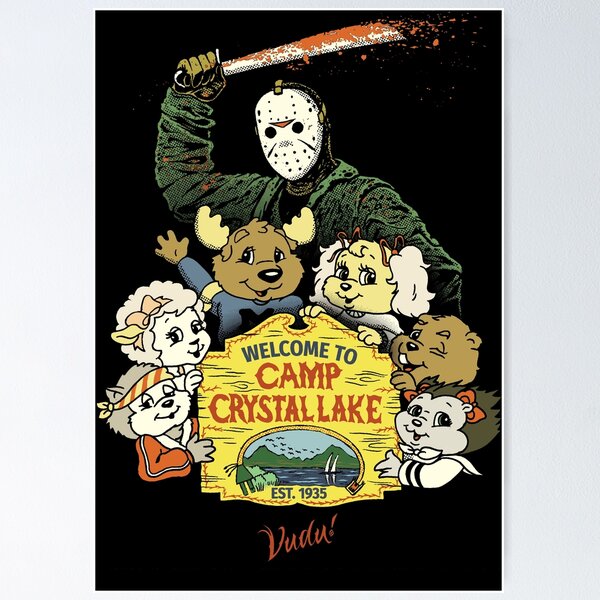 Item preview, Get Along Gang Crystal Lake designed and sold by Vudu! ⚡ Studio.