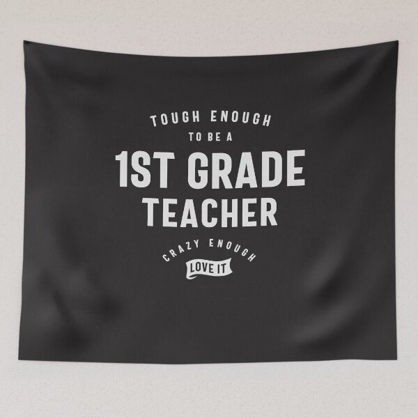 Item preview, 1st Grade Teacher - Tough & Crazy Love designed and sold by cidolopez.