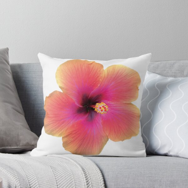 Item preview, Tangerine Paradise Wind Hibiscus designed and sold by hildyjohnsons.