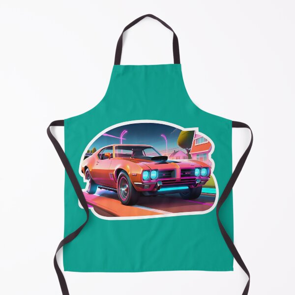 Item preview, Cool Neon Vaporwave Muscle Car designed and sold by TheArtOfPat.