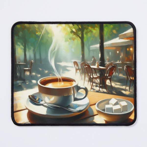 Item preview, Coffee At Outdoor Cafe Kitchen designed and sold by CL JOHNSON.