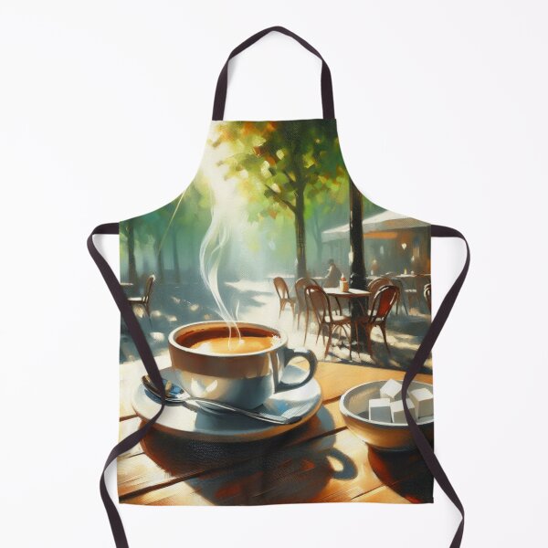 Item preview, Coffee At Outdoor Cafe Kitchen designed and sold by CL JOHNSON.