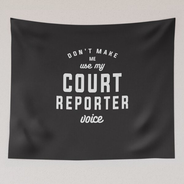 Item preview, Court Reporter Voice: Handle with Care designed and sold by cidolopez.