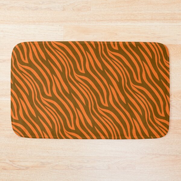 Item preview, Orange Multicolor Zebra Animal Stripe Print Seamless Design designed and sold by Alchemy-A-La-G.