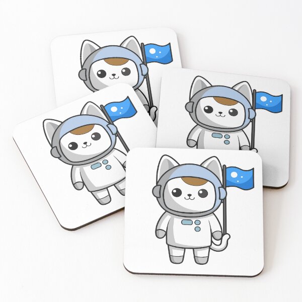 Item preview, Kawaii Cat Astronaut Ventures designed and sold by omerfdln34.