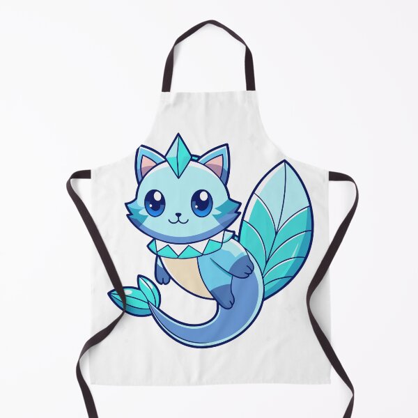 Item preview, Kawaii Cat Mermaid Dives into a Crystal-Clear Ocean designed and sold by omerfdln34.