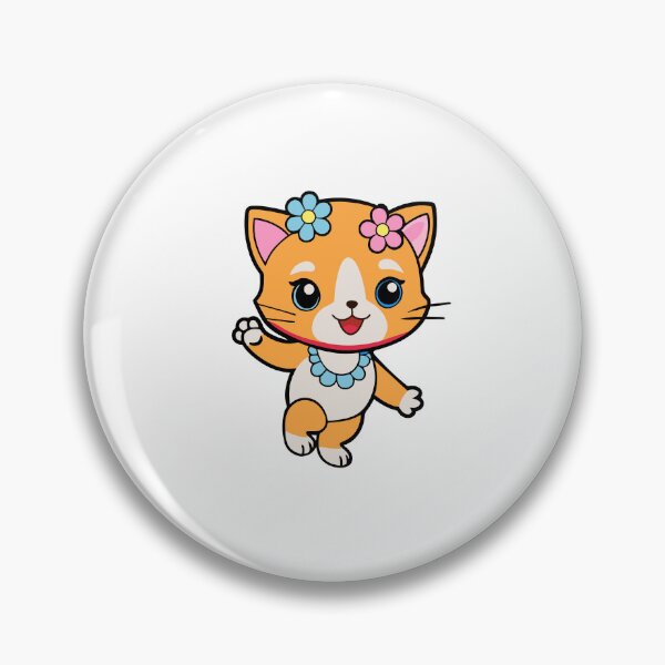 Item preview, Kawaii Cat Rides the Waves with a Big Smile designed and sold by omerfdln34.