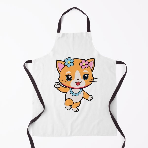 Item preview, Kawaii Cat Rides the Waves with a Big Smile designed and sold by omerfdln34.