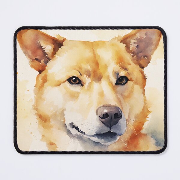 Item preview, Korean Jindo Dog Art designed and sold by TheAnimalZ00.