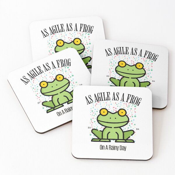 Item preview, As Agile As A Frog On A Rainy Day designed and sold by SvetsShirts.