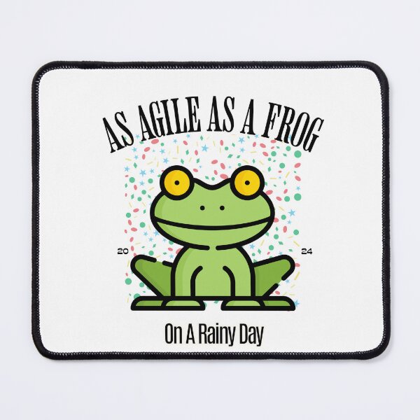 Item preview, As Agile As A Frog On A Rainy Day designed and sold by SvetsShirts.