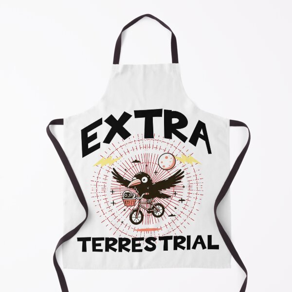 Aperçu de l'œuvre E.T Le Corbeau Extra Terrestre créée et vendue par LemuellTrends.