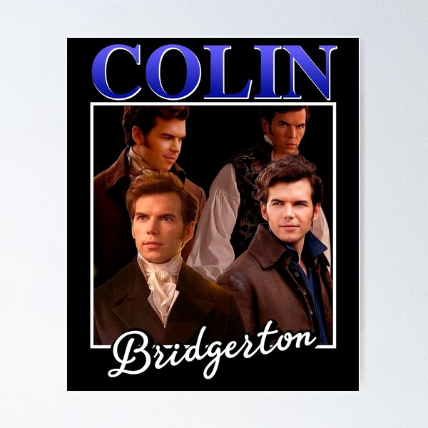 Aperçu de l'œuvre Colin Bridgerton Les Bridgerton des années 90 Netflix créée et vendue par KamiTrendz.