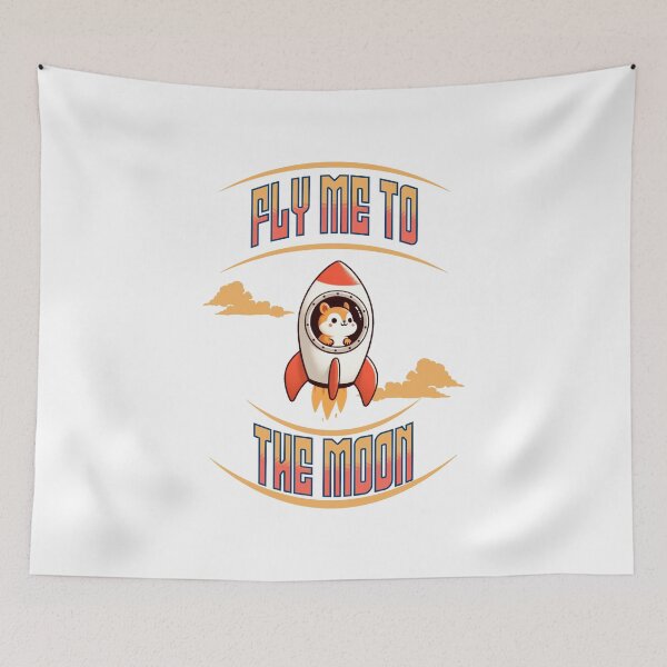 Item preview, Rocket Ship Squirrel designed and sold by LemuellTrends.