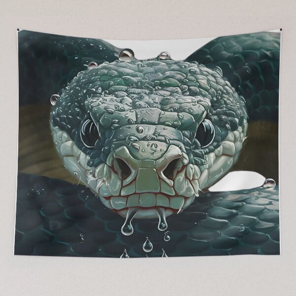Item preview, Snake Cartoon Painting Art 3D Model designed and sold by Charlygood.
