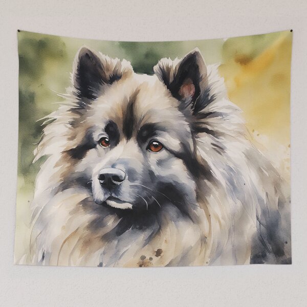 Item preview, Keeshond Art designed and sold by TheAnimalZ00.