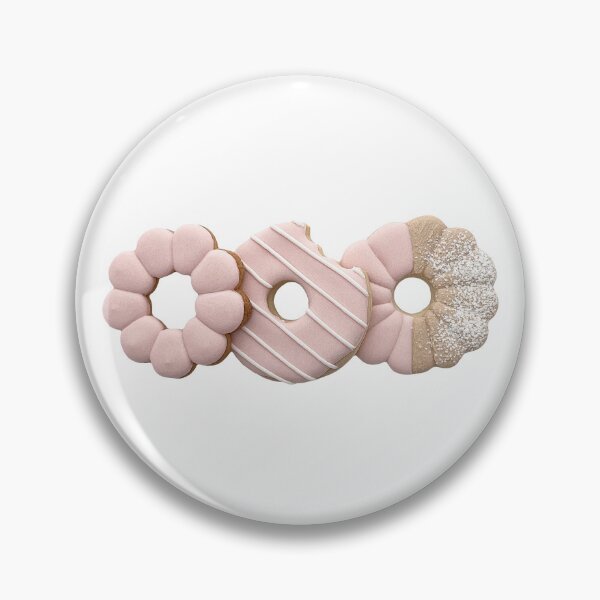 Artikelvorschau, Hübsche rosa Donuts Royal Icing Cookies entworfen und verkauft von aiko-p.