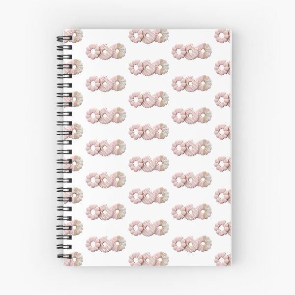 Item preview, Pretty pink doughnuts Royal icing cookies designed and sold by aiko-p.