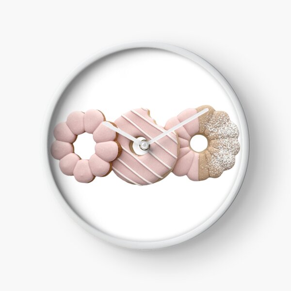 Item preview, Pretty pink doughnuts Royal icing cookies designed and sold by aiko-p.