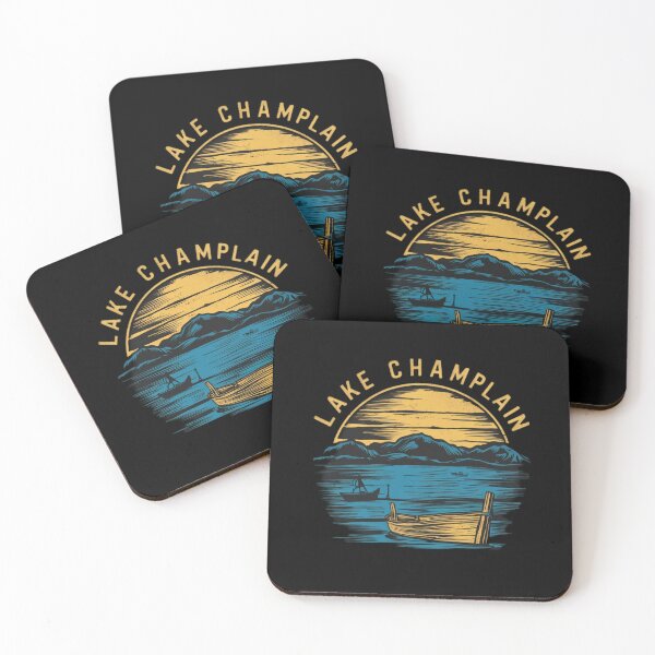 Item preview, Vintage Lake Champlain - New York Vermont  designed and sold by GroovyDino.