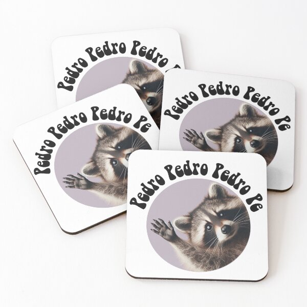 Item preview, Pedro Pe Mapache designed and sold by luckyhue.