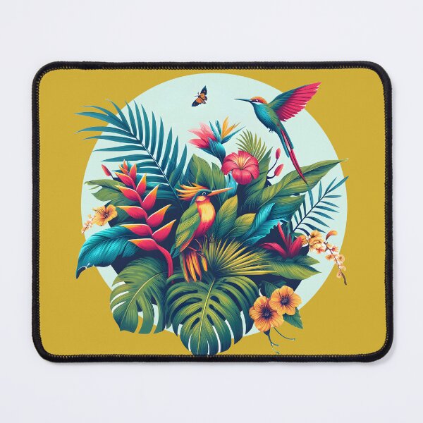 Item preview, Tropical Paradise - Vibrant Jungle Artwork designed and sold by AdelkoDesigns.