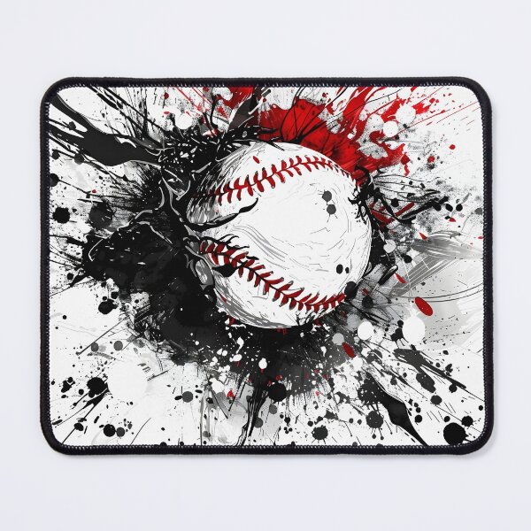 Item preview, Baseball paint explosion graphic designed and sold by dcrc.